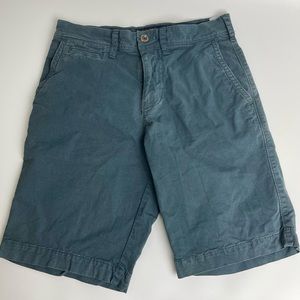 American Eagle Mens Shorts Size 28 Slim Fit Blue